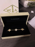 Van Cleef Dorada-Blanca
