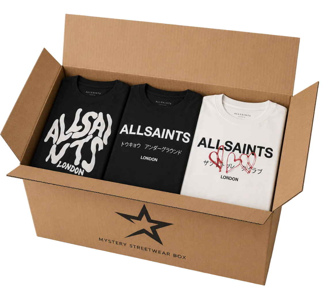 Lote de 3 Playeras All Saints